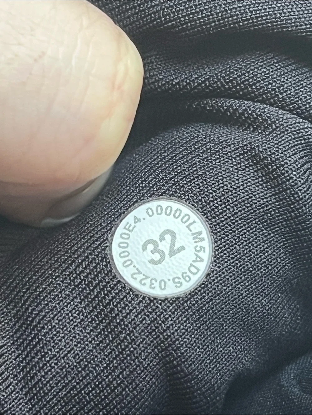 Lululemon ABC 5 Pocket Pant Slim Fit Black 32 X 30 Warpstreme LM5AD9S